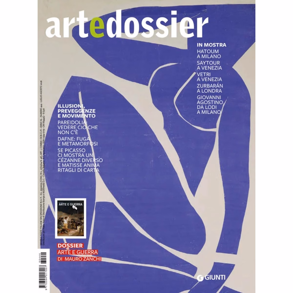 Art e Dossier mag Art e Dossier - Luglio-Agosto 2026 - Image 1
